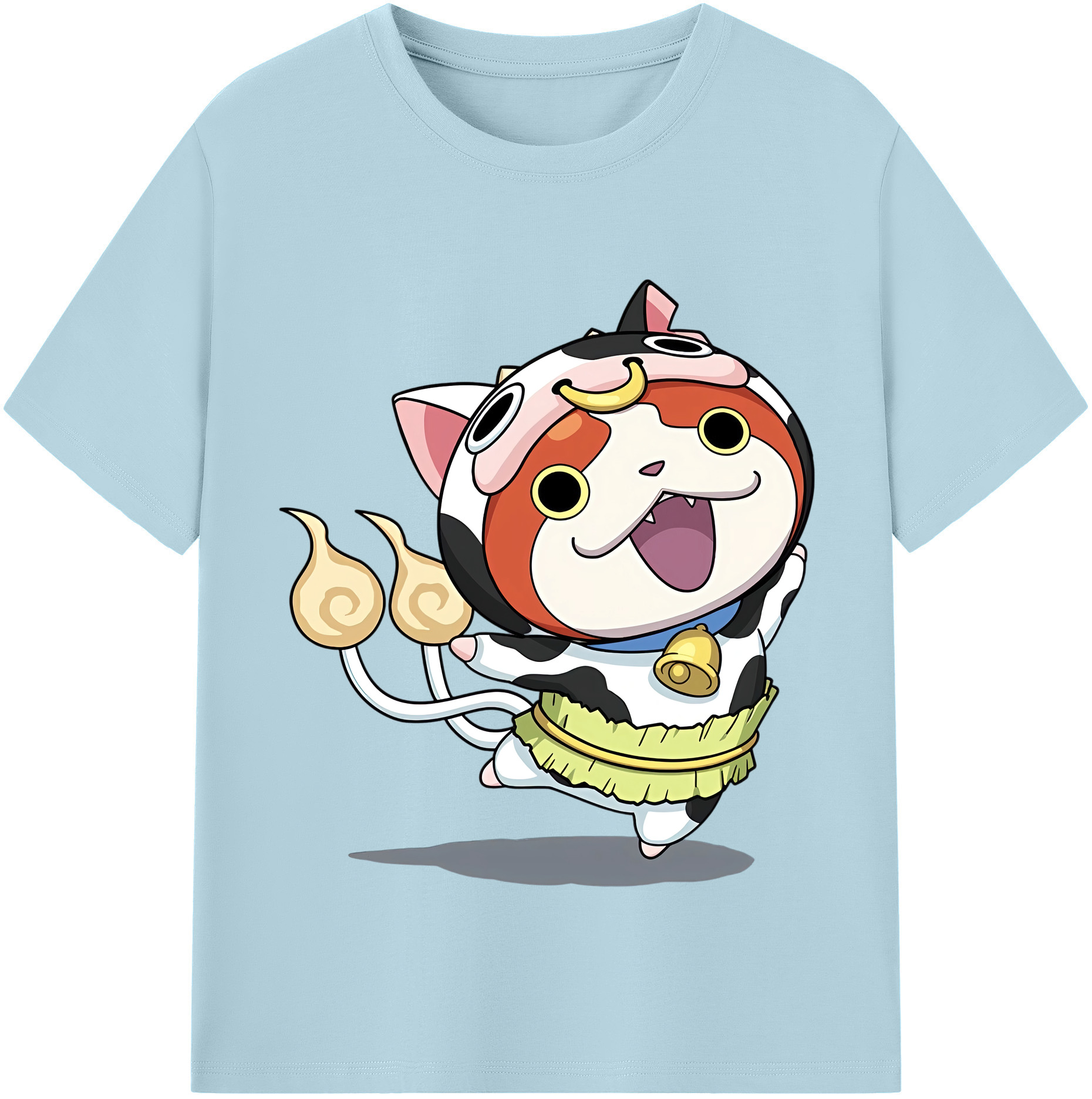 （画像用） 妖怪ウォッチ Yo-kai Watch 綿100％半袖Tシャツ（フロントプリント）